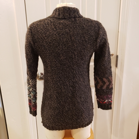 Catimini Made In France Cozy Multicolor Knit Women's Sweater - Picture 4 of 13